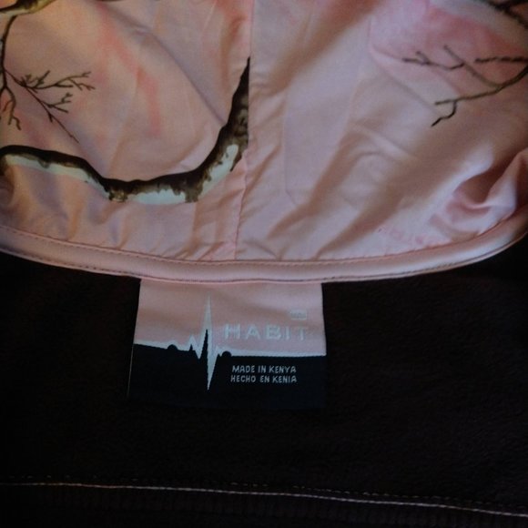 HABIT PINK CAMO JACKET - MADE IN KENYA - SIZE M - Picture 6 of 9